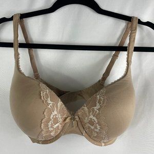 Beige Victoria's Secret Body by Victoria Perfect shape 32 DDD Bra Gen…